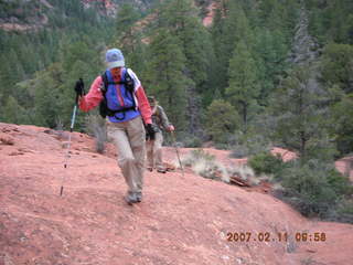 Sedona -- Secret Canyon hike -- Gini