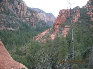 Sedona -- Secret Canyon hike -- Jim and Gini