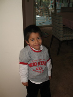 6cousins - anita - Gaby in Ohio State shirt