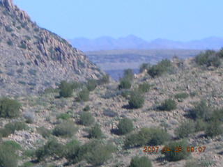 Bagdad run - Mine Area warning sign