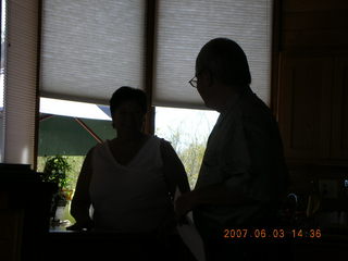 Khimetrics celebration -- Gary and Jackie