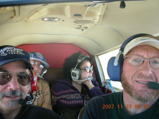 Adam flying N4372J over Utah landscape