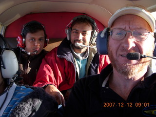 Nitin, Hitesh, Adam in N4372J