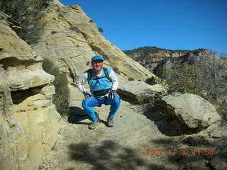 754 6cw. Zion National Park- Observation Point hike (old Nikon Coolpix S3) - Adam