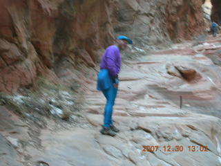 767 6cw. Zion National Park- Observation Point hike (old Nikon Coolpix S3) - Adam