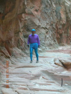 769 6cw. Zion National Park- Observation Point hike (old Nikon Coolpix S3) - Adam