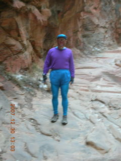 770 6cw. Zion National Park- Observation Point hike (old Nikon Coolpix S3) - Adam