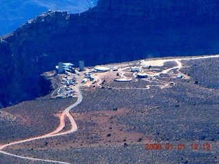 899 6d1. aerial - Grand Canyon West - Skywalk
