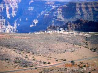 906 6d1. aerial - Grand Canyon West - Skywalk