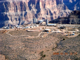 909 6d1. aerial - Grand Canyon West - Skywalk