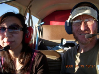 Adam flying N4372J over grand canyon