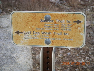 Lost Dog Wash - rusty sign
