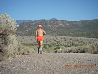 6 6mc. Adam - run from Kathe's and Reggie's place in Central, Utah - back