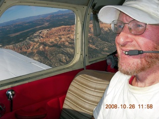 aerial - Bryce Canyon - Adam flying N4372J