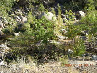Bagdad run - stream at canyon bottom