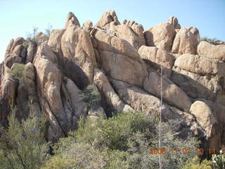 Bagdad run - canyon stream from above
