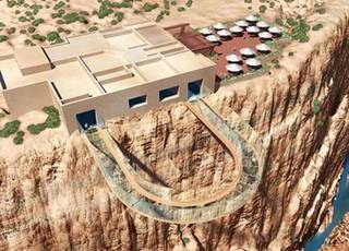 aerial - Grand Canyon West - Skywalk