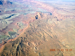 1088 6pp. aerial - Grand Canyon - east end, Marble Canyon