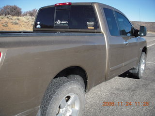 Trent's truck