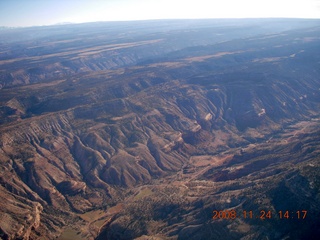 93 6pq. aerial - Colorado canyon