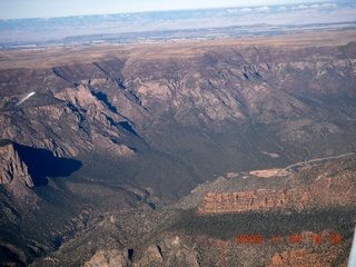 97 6pq. aerial - Colorado canyon