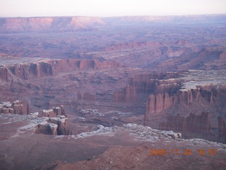 Canyonlands Grandview at sunset