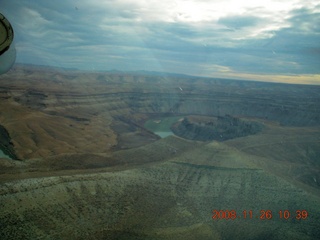 329 6ps. flying with LaVar - aerial - Utah backcountryside - Green River