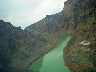 355 6ps. flying with LaVar - aerial - Utah backcountryside - Green River - Desolation Canyon