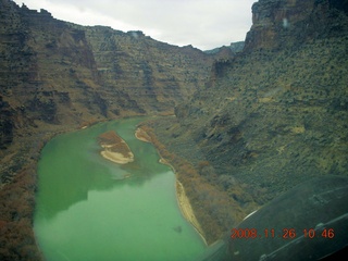 363 6ps. flying with LaVar - aerial - Utah backcountryside - Green River - Desolation Canyon