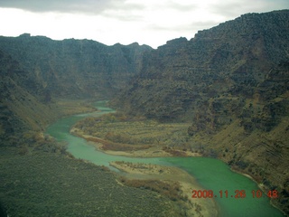 366 6ps. flying with LaVar - aerial - Utah backcountryside - Green River - Desolation Canyon