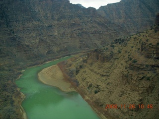 367 6ps. flying with LaVar - aerial - Utah backcountryside - Green River - Desolation Canyon