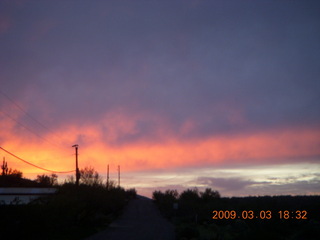 Cave Creek mine hike - sunset