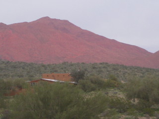 Cave Creek mine hike - sunset
