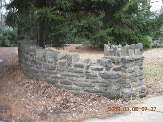 301 Ashbourne Road, Elkins Park, stone wall