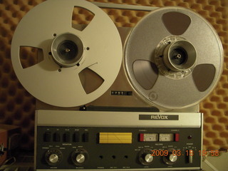Jeff's Studer A-80 open reel tape deck