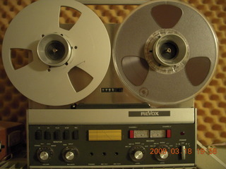 Jeff's Studer A-80 open reel tape deck