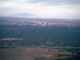 2 6tm. aerial - hills near Kayenta