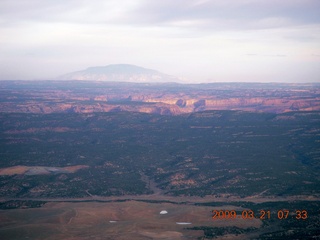 3 6tm. aerial - hills near Kayenta