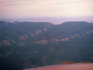 4 6tm. aerial - hills near Kayenta