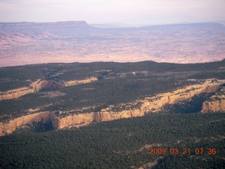 12 6tm. aerial - hills near Kayenta