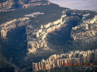 14 6tm. aerial - hills near Kayenta