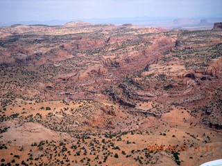 22 6tm. aerial - canyon southwest of Kayenta