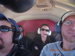 Grand Canyon trip - Judy flying in N4372J