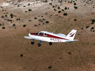 Adam taxiing N4372J at Sedona Airport (SEZ)