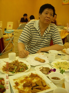 236 6xv. China eclipse - Beijing - dinner with Jack's parents - Jack's father