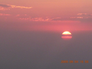 Blythe (BLH) fly-in - sunset