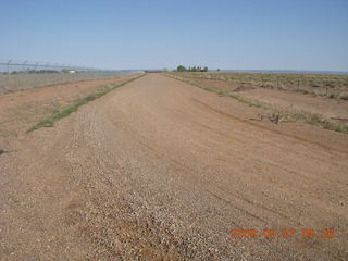 Payson Airport (PAN) run - real estate sign