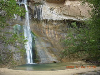 Escalante - Calf Creek trail - waterfall