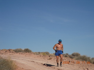 1094 719. Angel Point run - Adam running