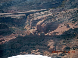 71 71b. aerial - Arches National Park - Delicate Arch